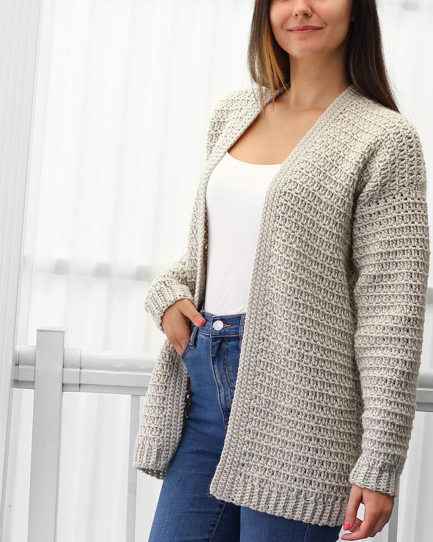 Amanda Crochet Cardigan Pattern