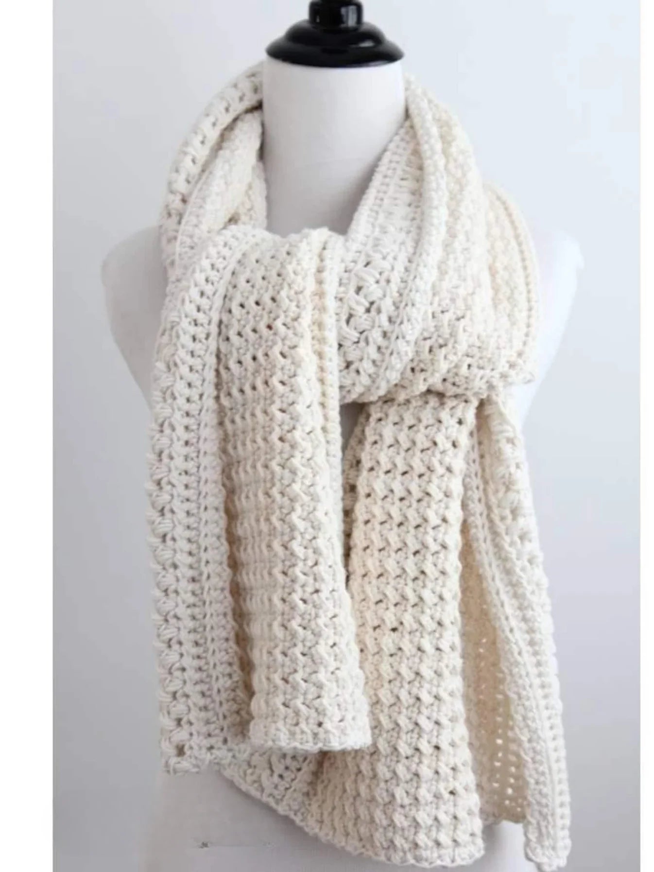 Rectangle Shawl Crochet Pattern