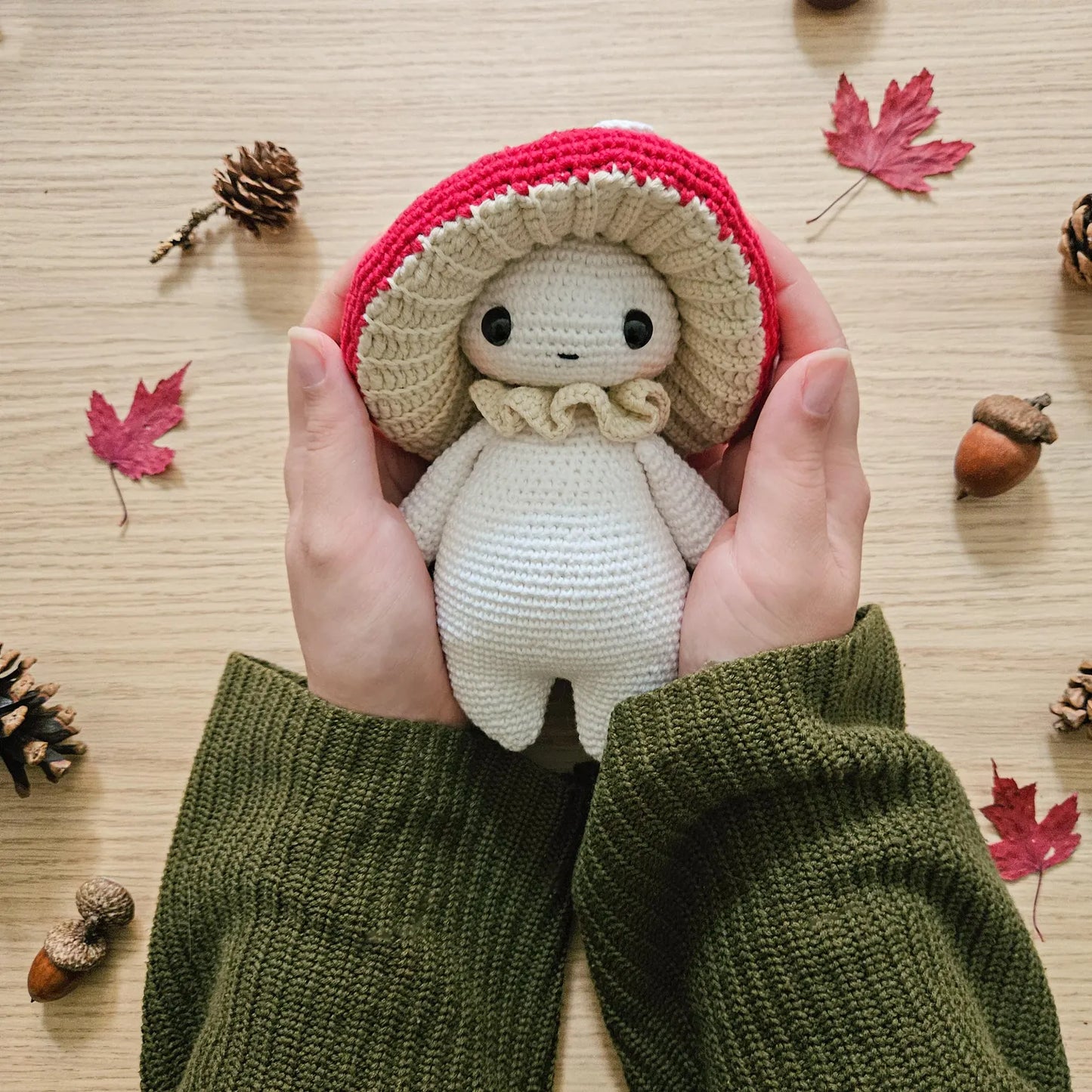 Mushroom Creature Crochet Pattern