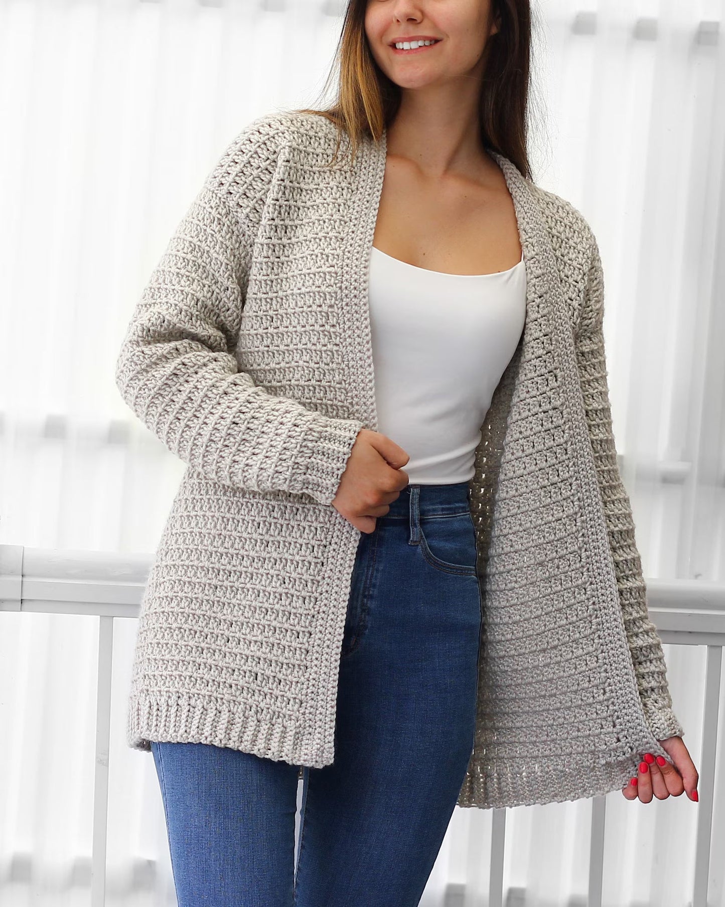 Amanda Crochet Cardigan Pattern