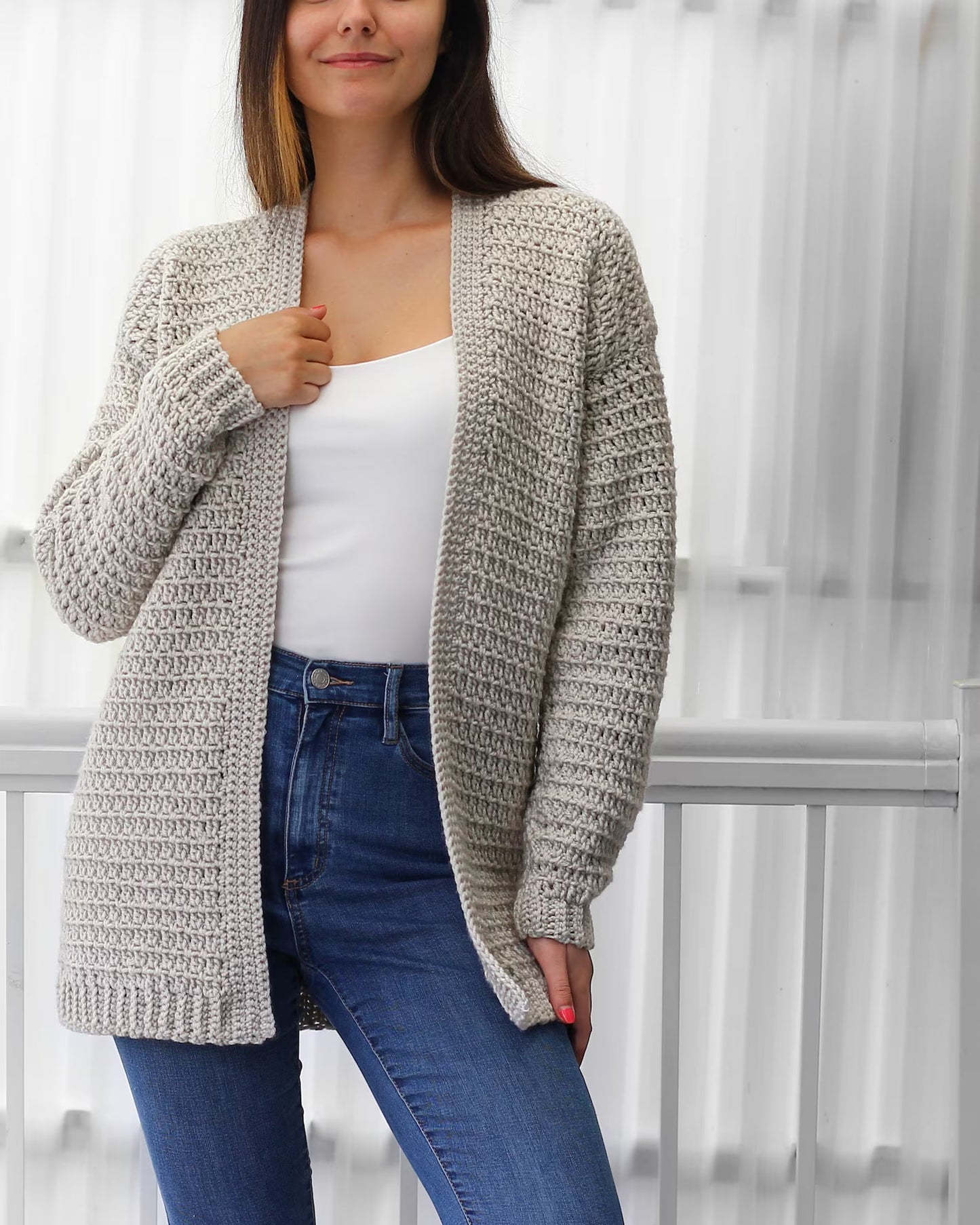 Amanda Crochet Cardigan Pattern