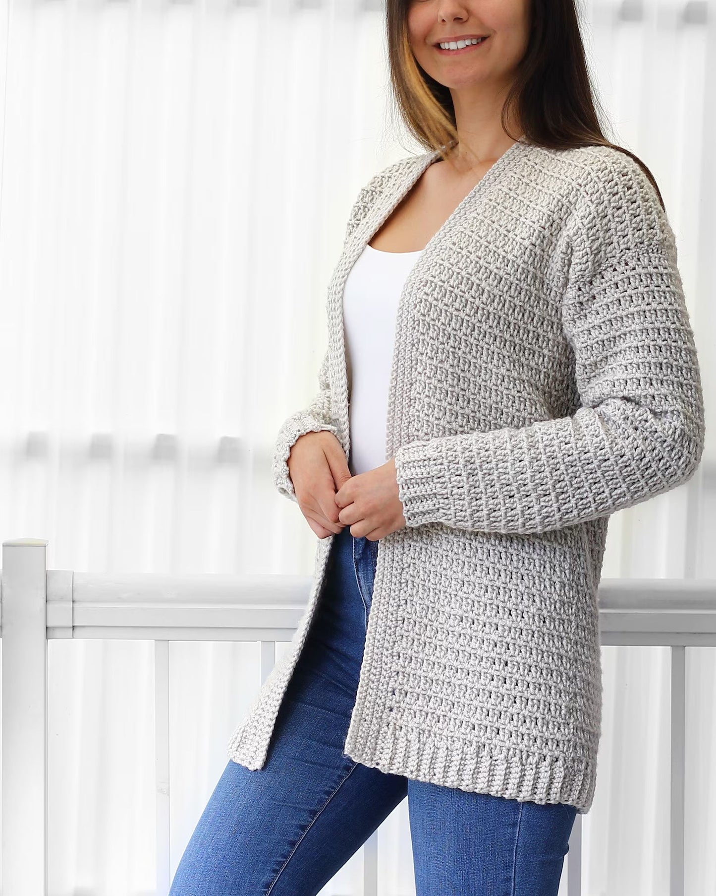 Amanda Crochet Cardigan Pattern