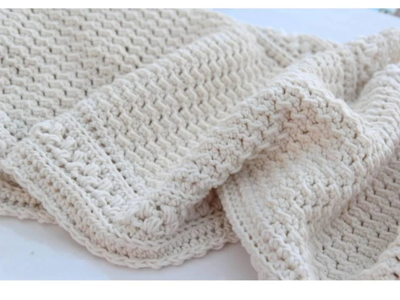 Rectangle Shawl Crochet Pattern