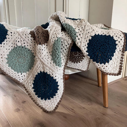 MILOU Blanket  Crochet Pattern