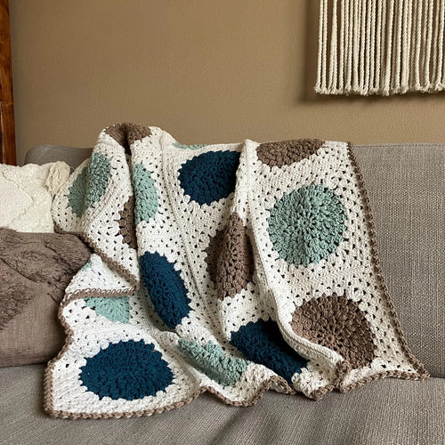 MILOU Blanket  Crochet Pattern