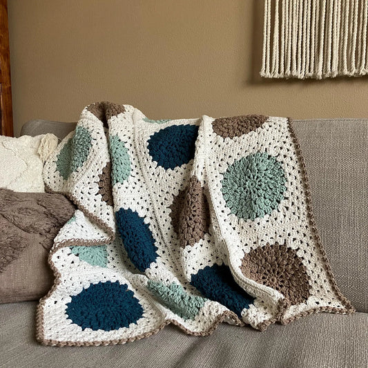 MILOU Blanket  Crochet Pattern