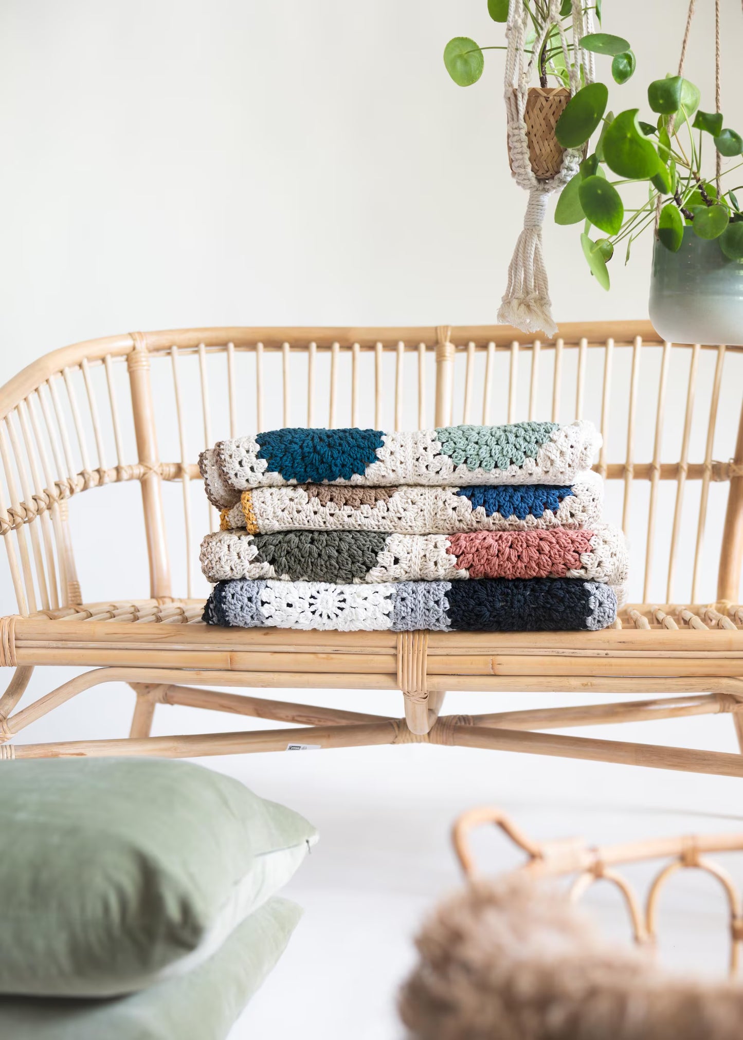 MILOU Blanket  Crochet Pattern