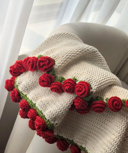 Rose Garden Bouquet Blanket