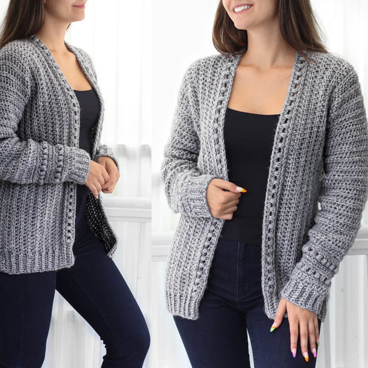EMILY Crochet Cardigan  PDF Crochet Pattern